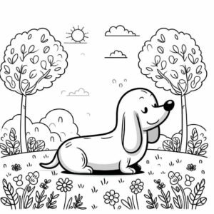 tacskós színező 001