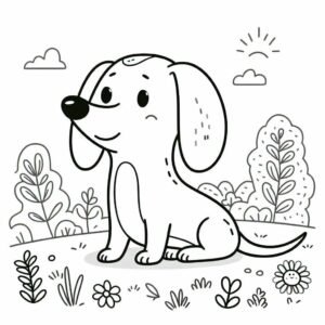 tacskós színező 004