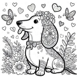 tacskós színező 009